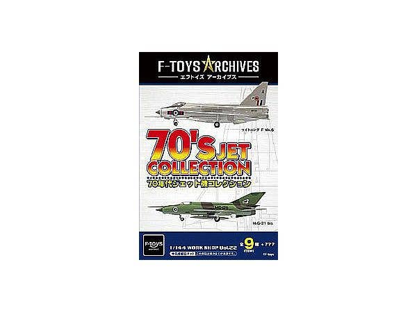 F-Toys Archives: 70's Jet Collection 1Box 10pcs