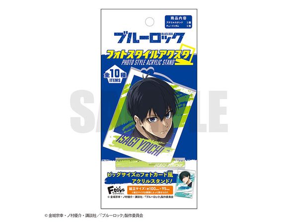 Blue Lock Photo Style Acrylic Stand 1Box 10pcs