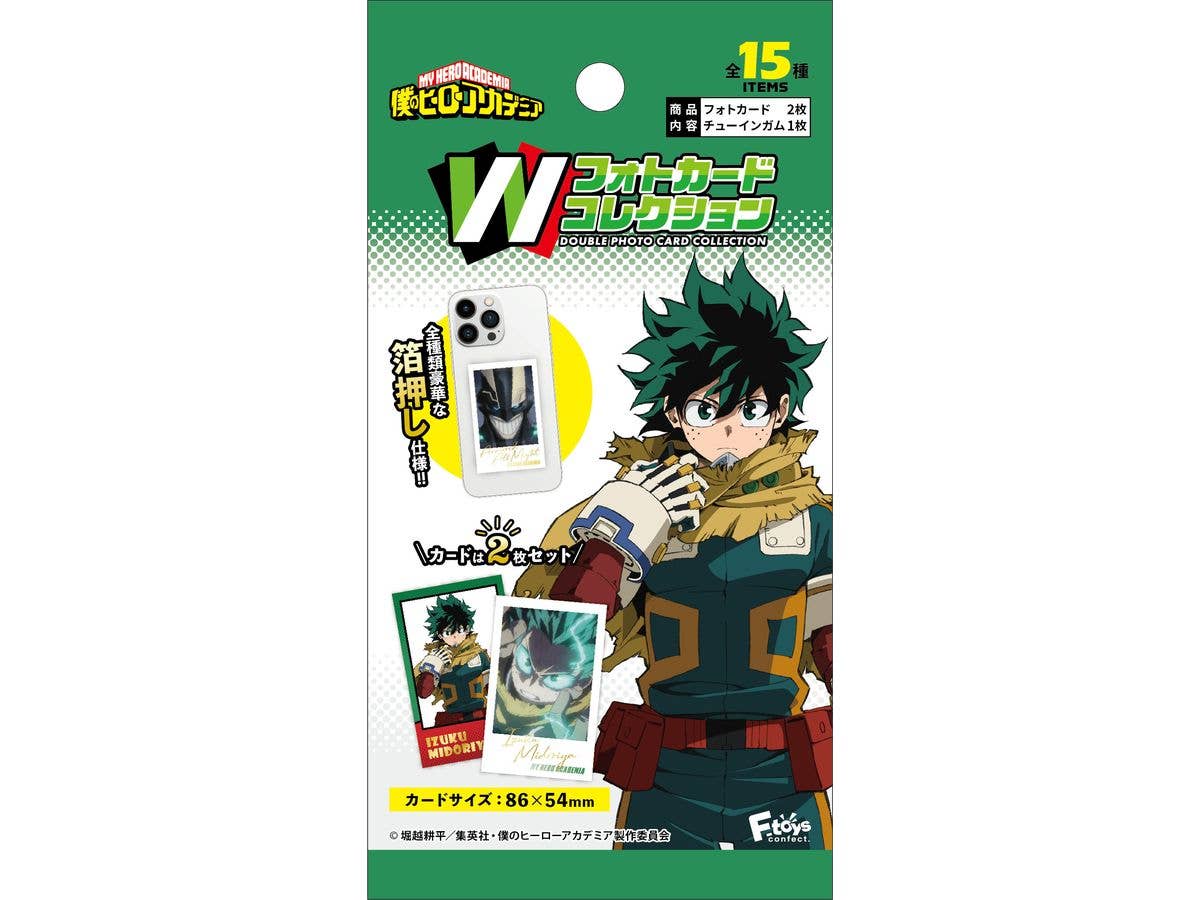 My Hero Academia Double Photo Card Collection 1Box 15pcs