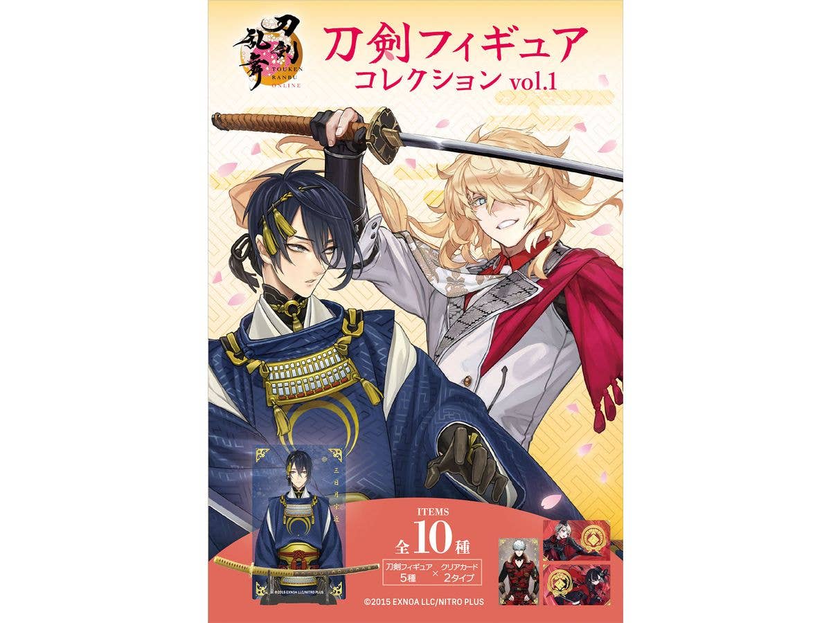 Touken Ranbu ONLINE Sword Figure Collection 1Box 10pcs