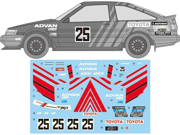 Advan Corolla Levin 3door