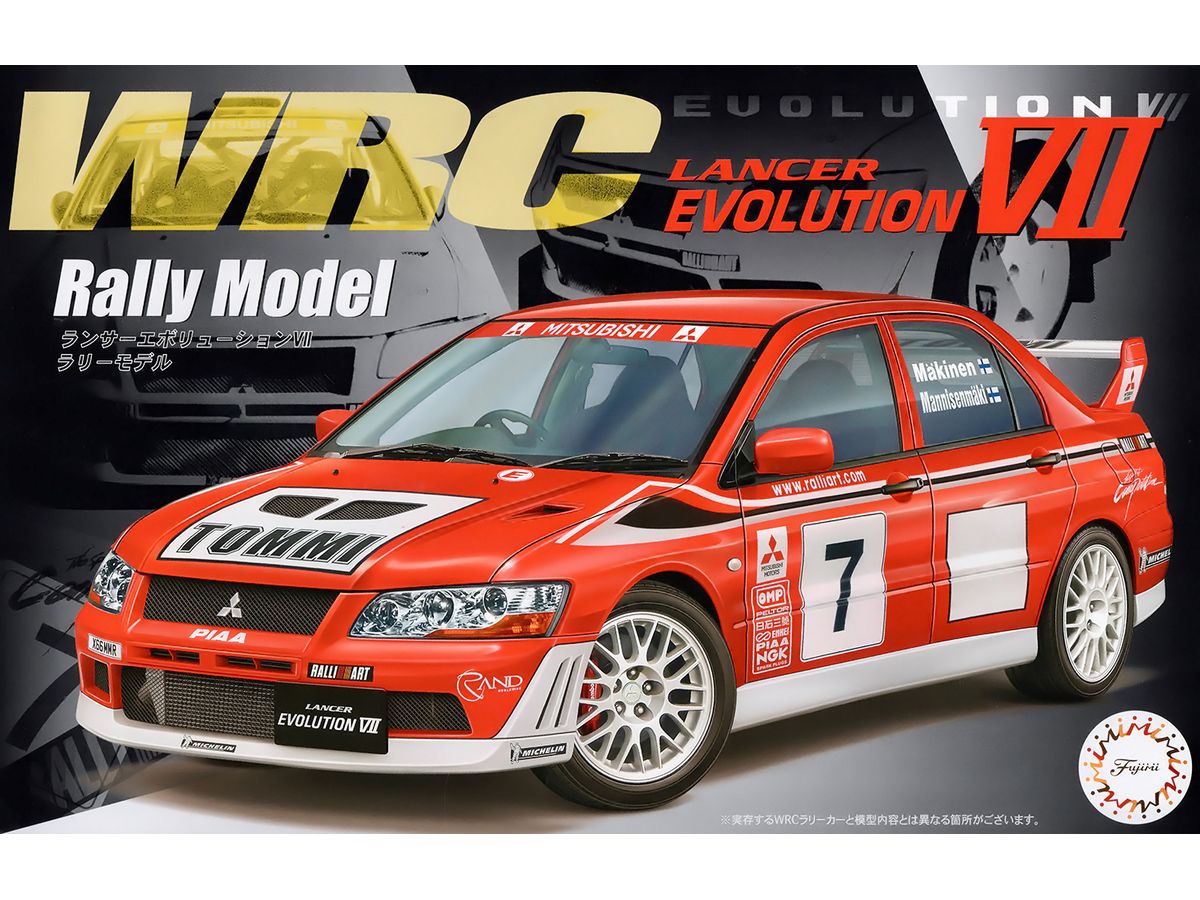 Lancer Evolution VII WRC Rally Model