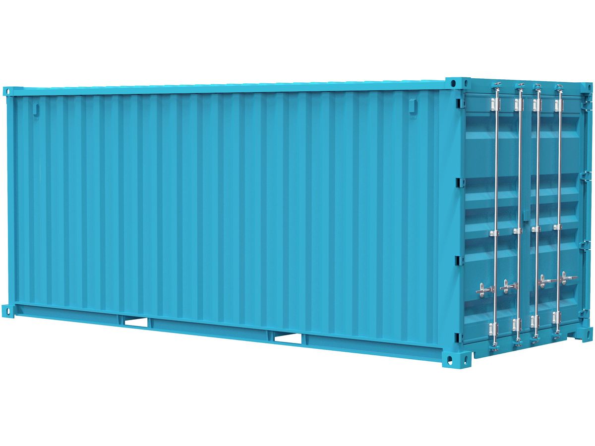 20ft Container (Light Blue)