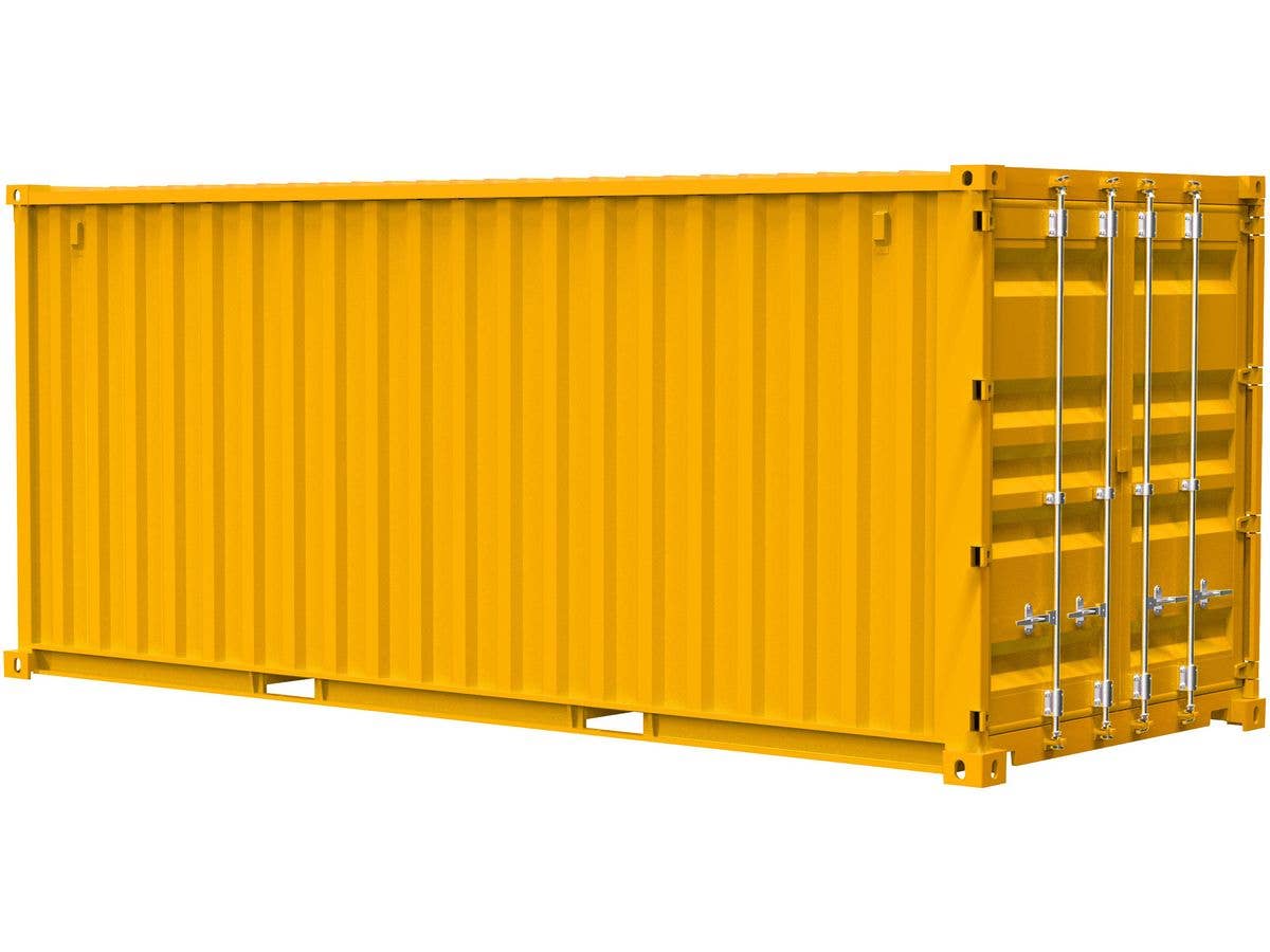 20ft Container (Yellow)