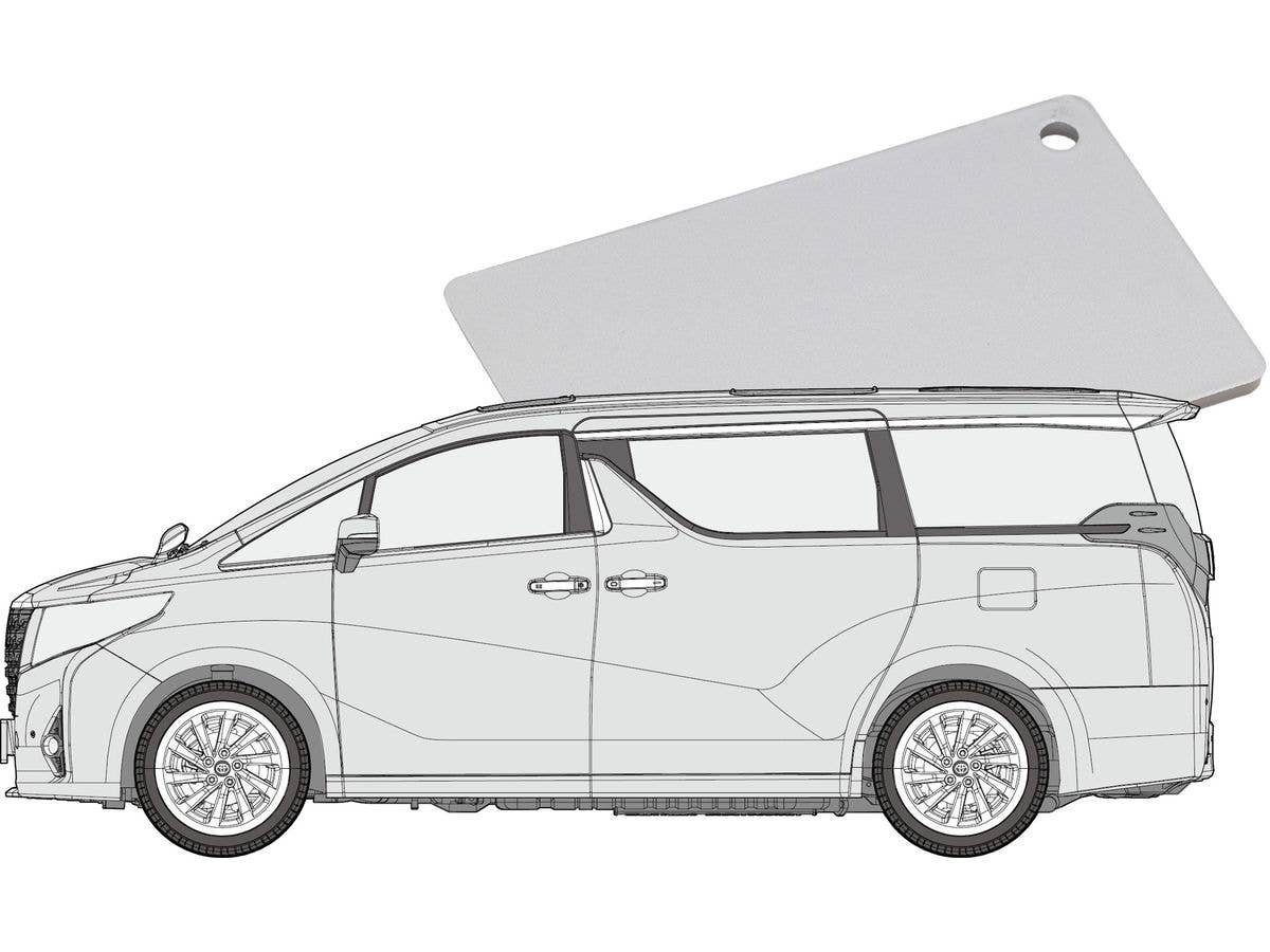 Toyota Alphard GF3.5L (Silver Metallic)