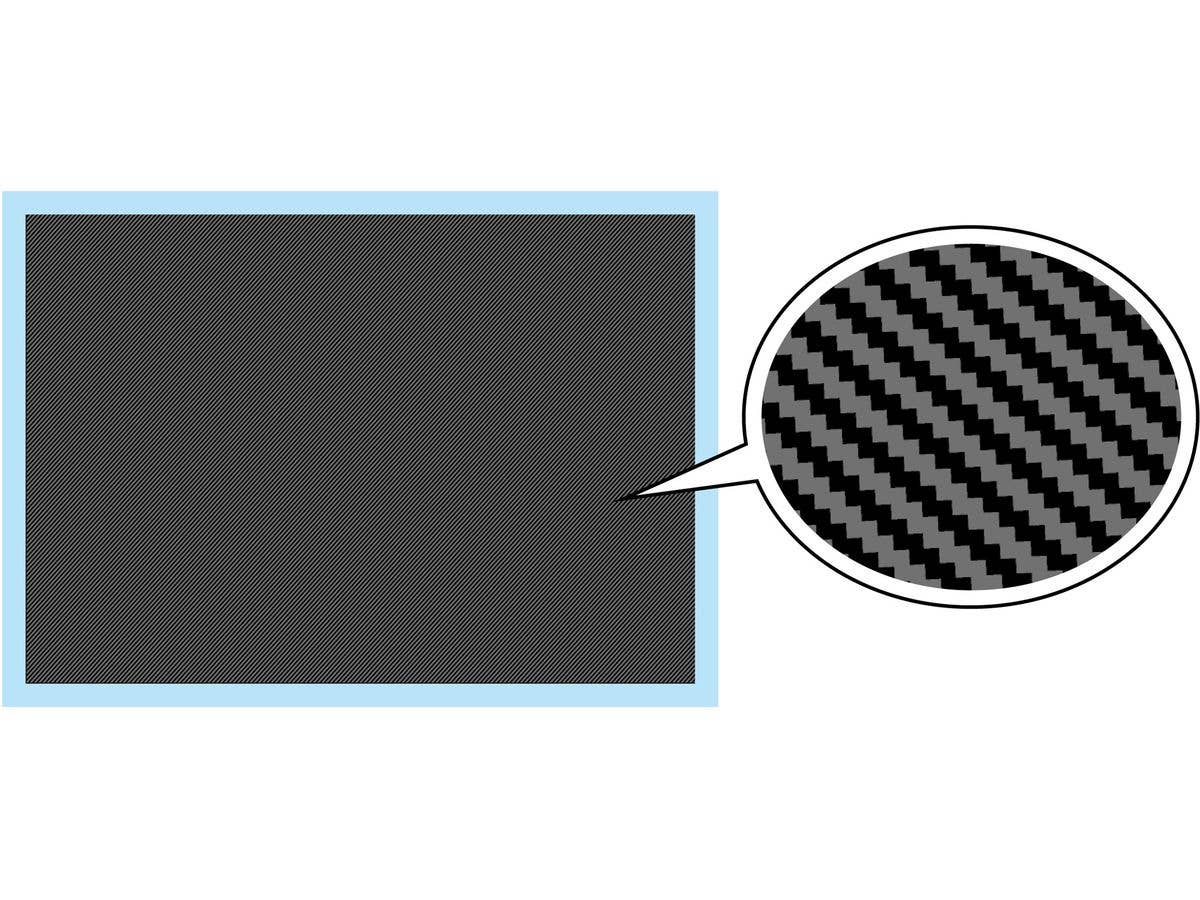 Carbon Decal (Twill Weave)
