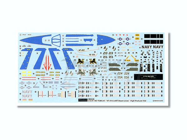 F-14D Tomcat VF-213 Black Lions Last Cruise HIgh V | HLJ.com