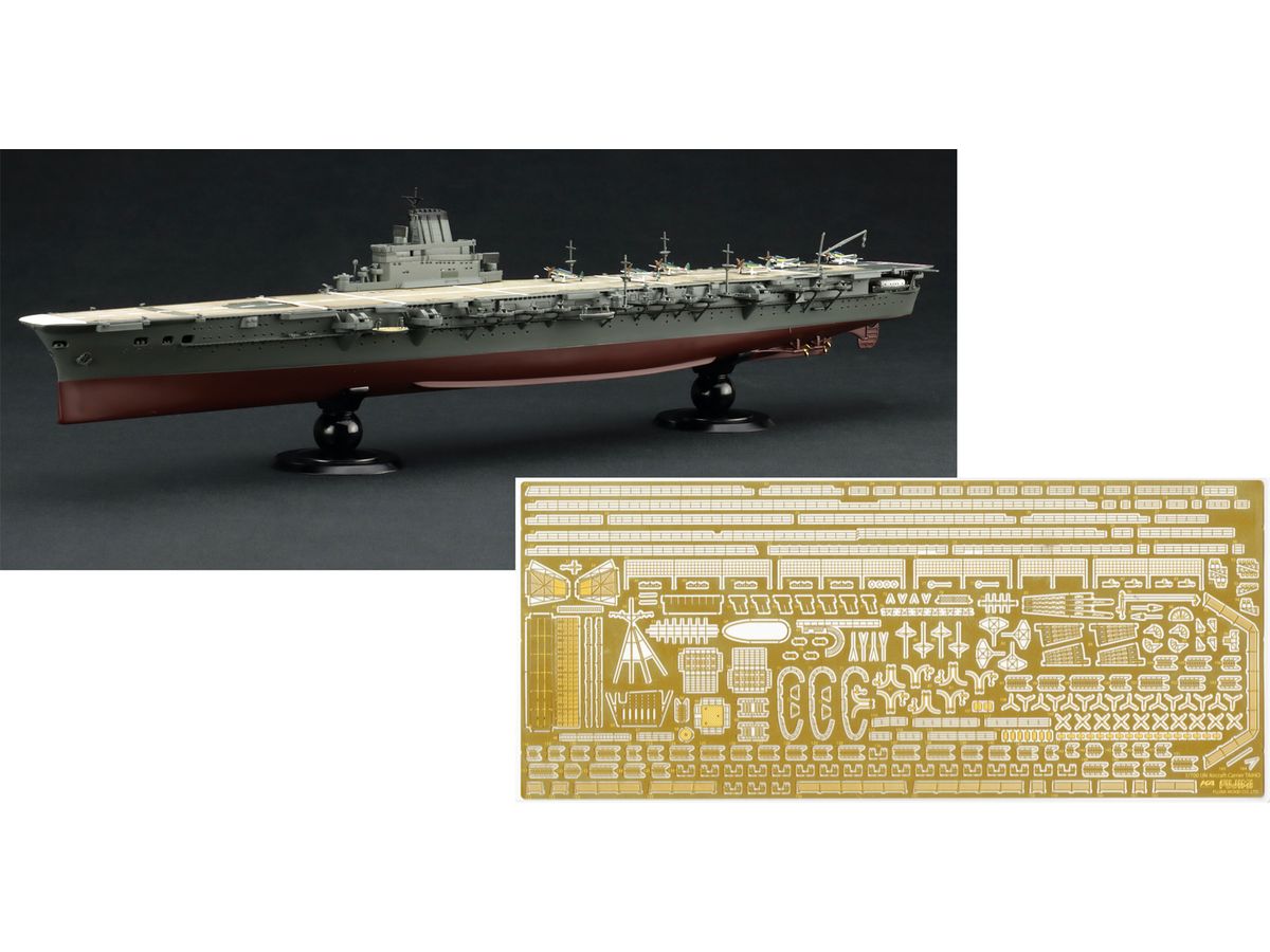 IJN Aircraft Carrier Taiho (Wooden Deck) Full Hull Model Special Edition (with Photo-Etched Parts)