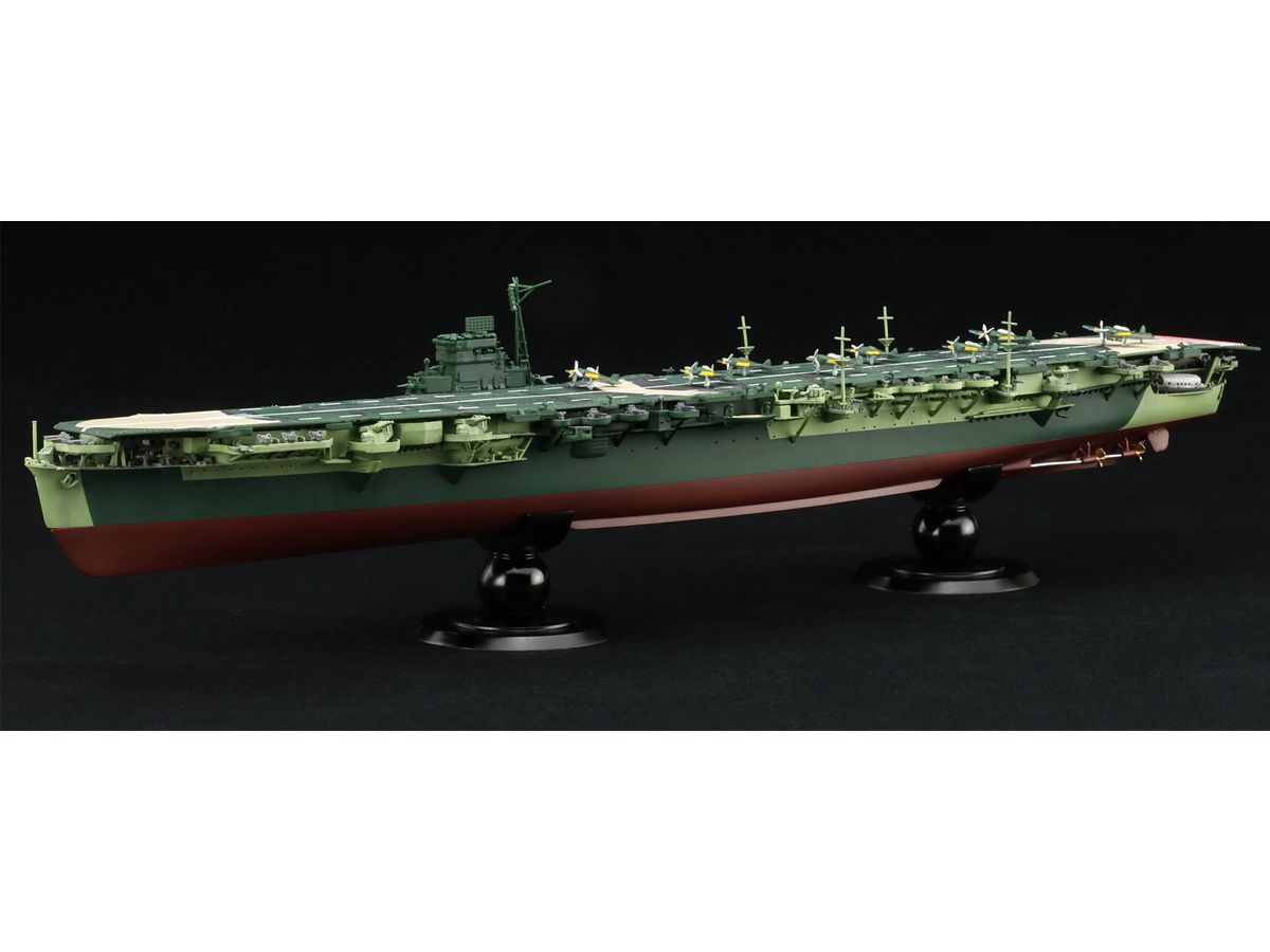 Japanese Navy Aircraft Carrier Unryu Full Haruha Model Special Edition (with Photo-etched Parts)