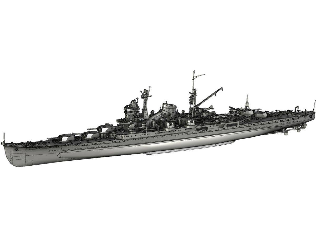 Japanese cruiser Kumano (1944/Operation Shoichi-Go)