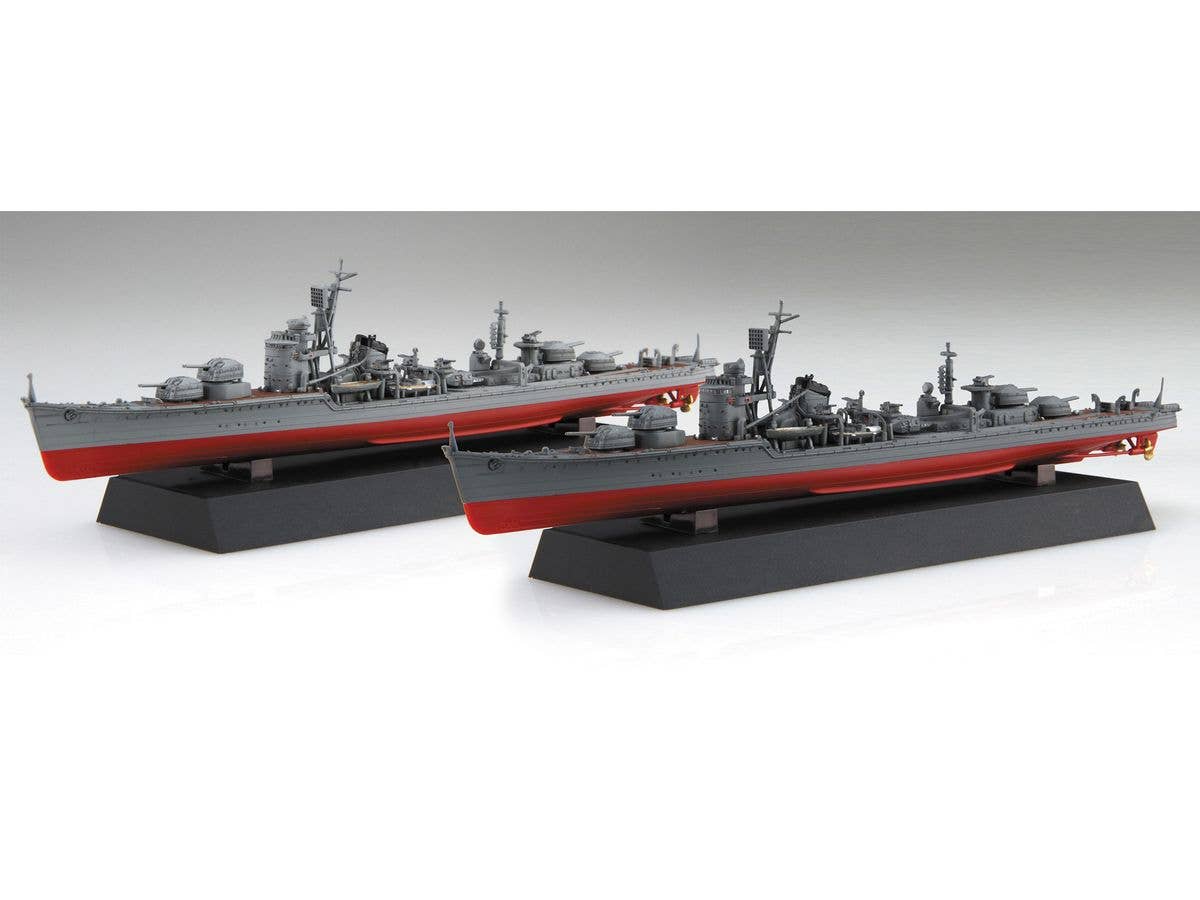 IJN Akizuki-class destroyer Akizuki/Hatsuzuki (1944)/Operation Shoichi-Go Two-Ship Set Special Edition (with Genuine Photo-Etched Parts)