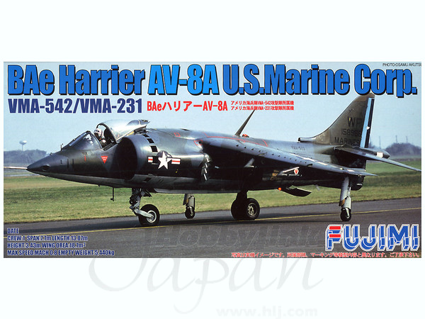 BAe Harrier AV-8A  U.S. Marine Corp.