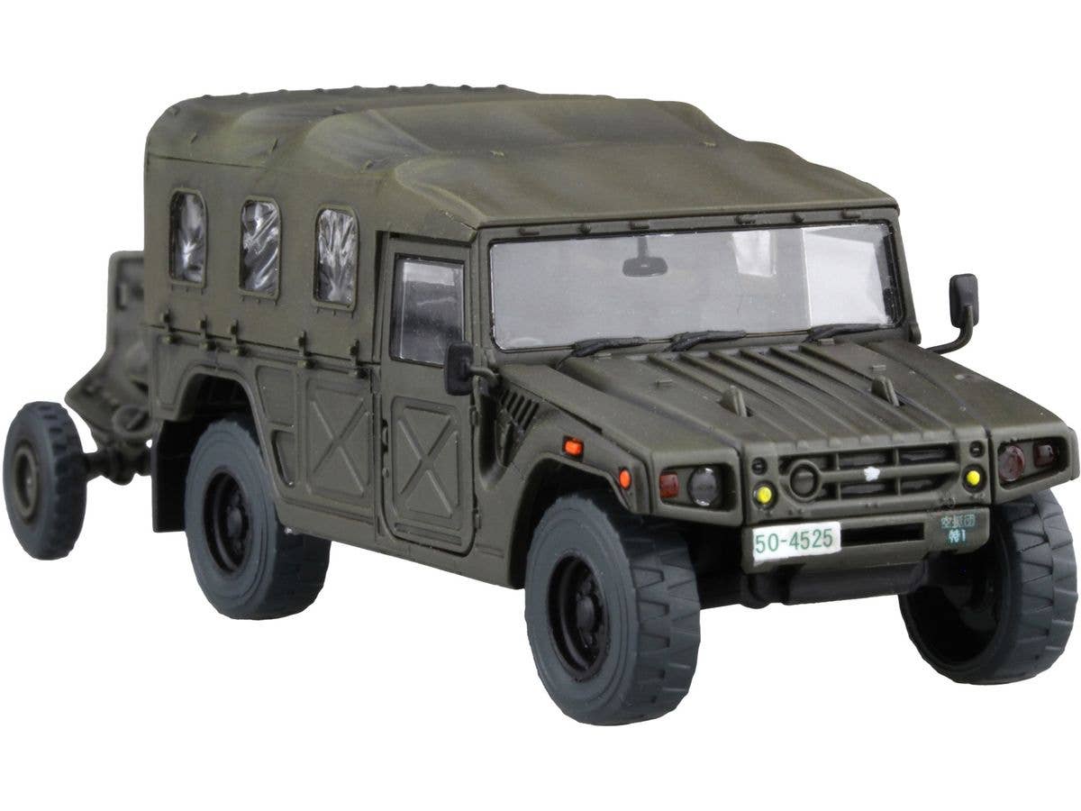 JGSDF 120mm Heavy Mortar Towing Truck / 120mm RT Mortar (2 Units/2 Guns) Special Edition (with Etched Parts)