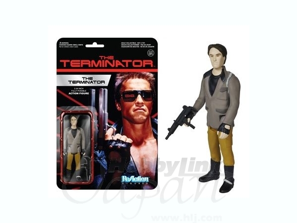 ReAction 3.75 inch Action Figure: Terminator/ T-800 (Teck)