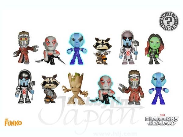 Mystery Minis Guardians of The Galaxy Series1: 1BOx 12pcs