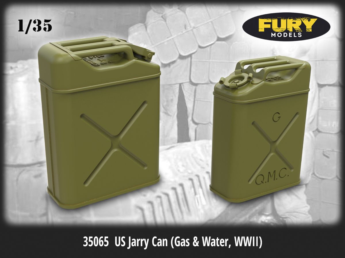 US Jarry Can (Gas & Water WWII) 8 pcs.