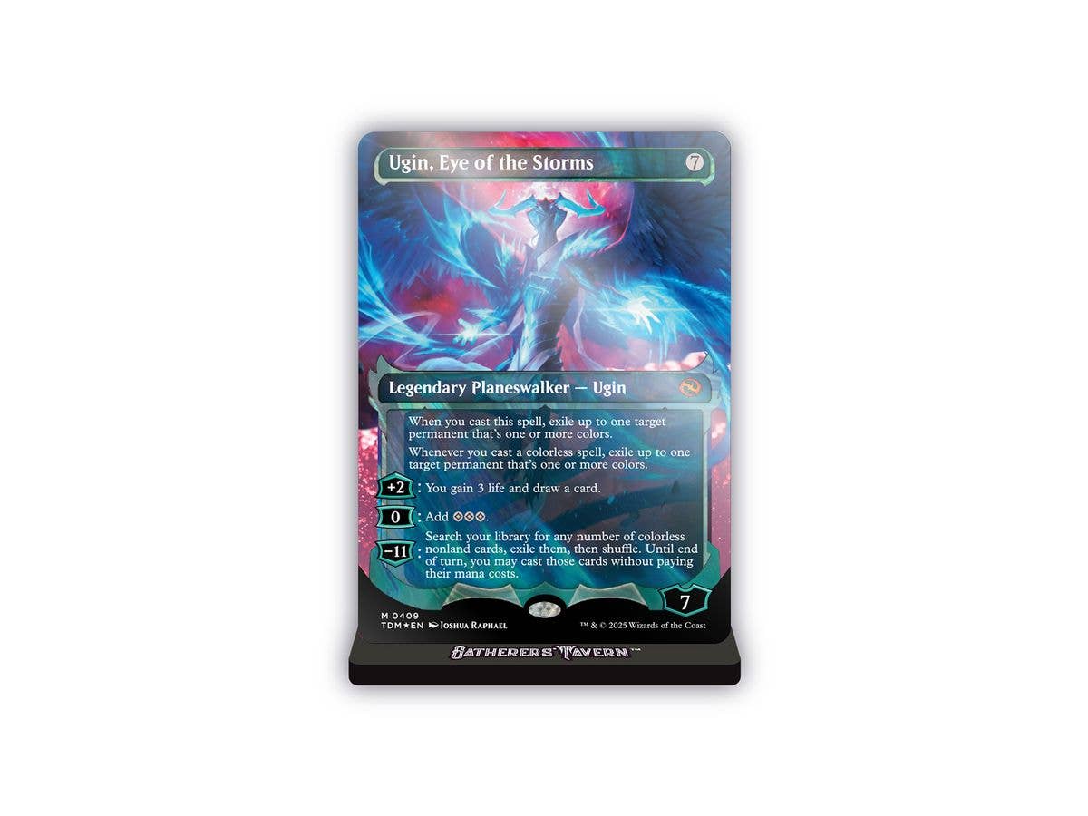 TDM Showcase Ugin, Eye of the Storms Slab Standee