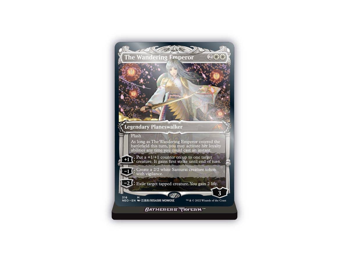 NEO Showcase The Wandering Emperor Slab Standee