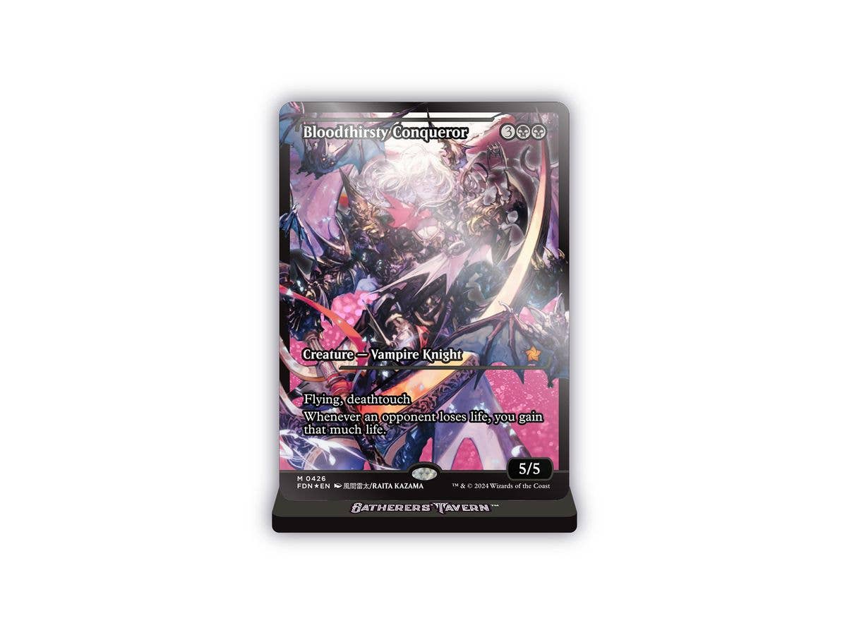 FDN Showcase Bloodthirsty Conqueror Slab Standee