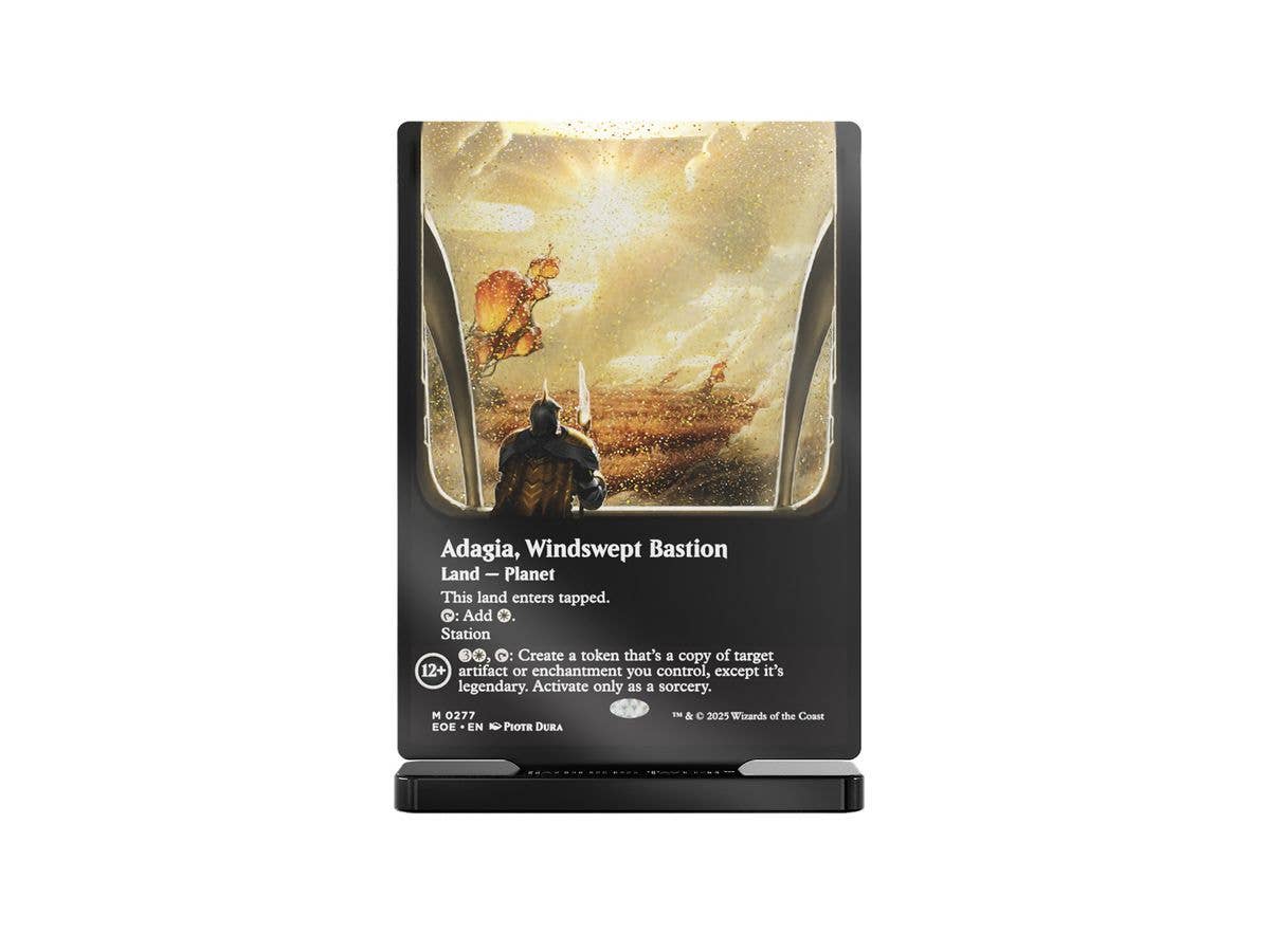 EOE Showcase Adagia, Windswept Bastion Slab Standee