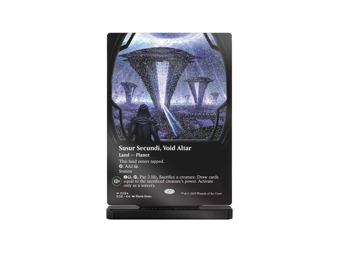 EOE Showcase Susur Secundi, Void Altar Slab Standee