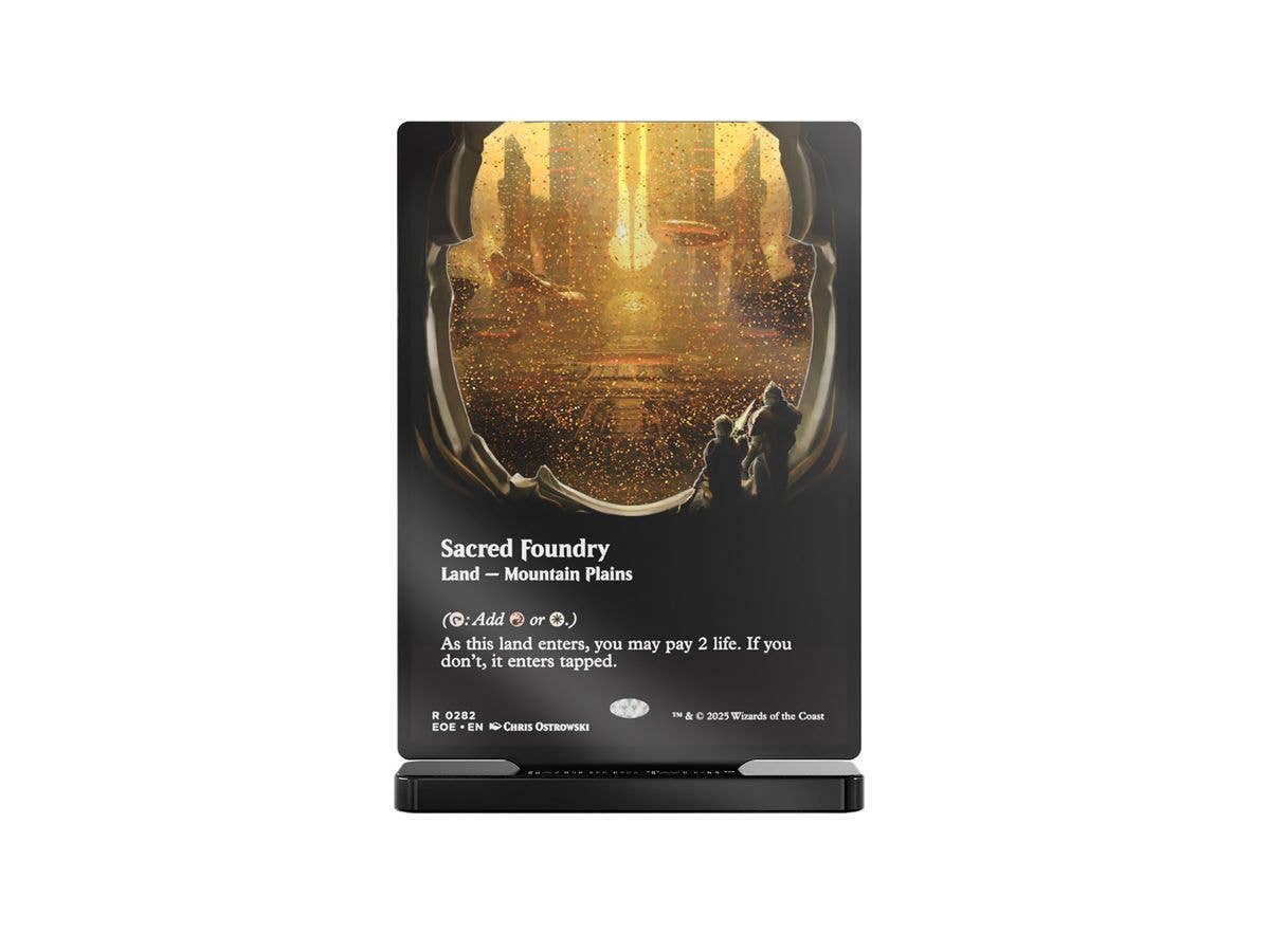 EOE Showcase Sacred Foundry Slab Standee