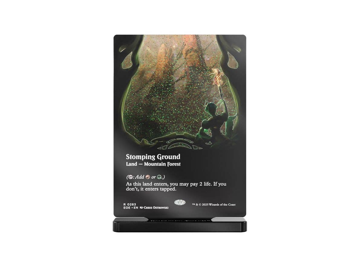 EOE Showcase Stomping Ground Slab Standee