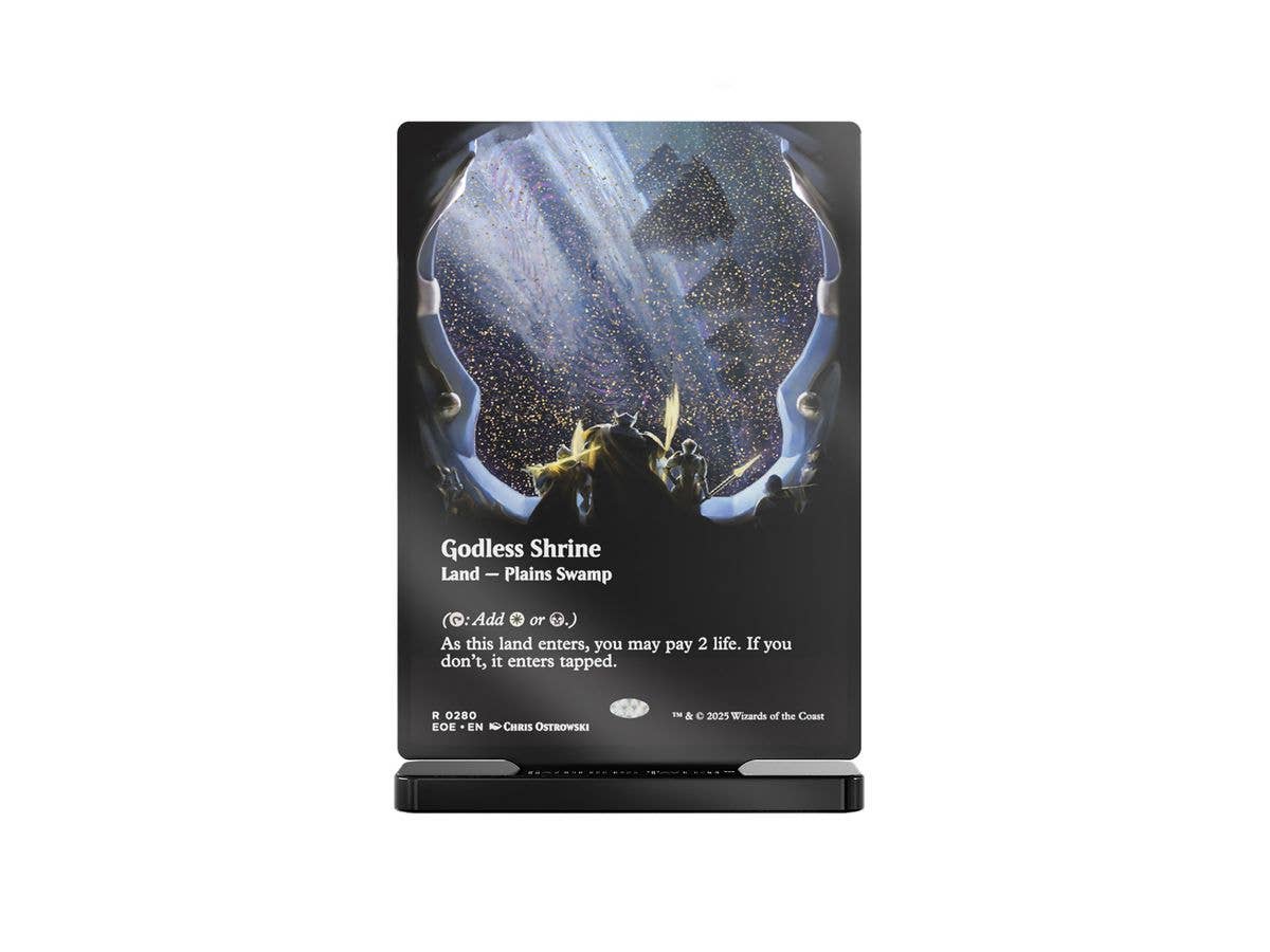 EOE Showcase Godless Shrine Slab Standee