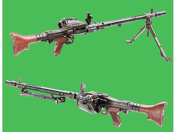 MG34P Bipod With Belt Drum (2pcs)