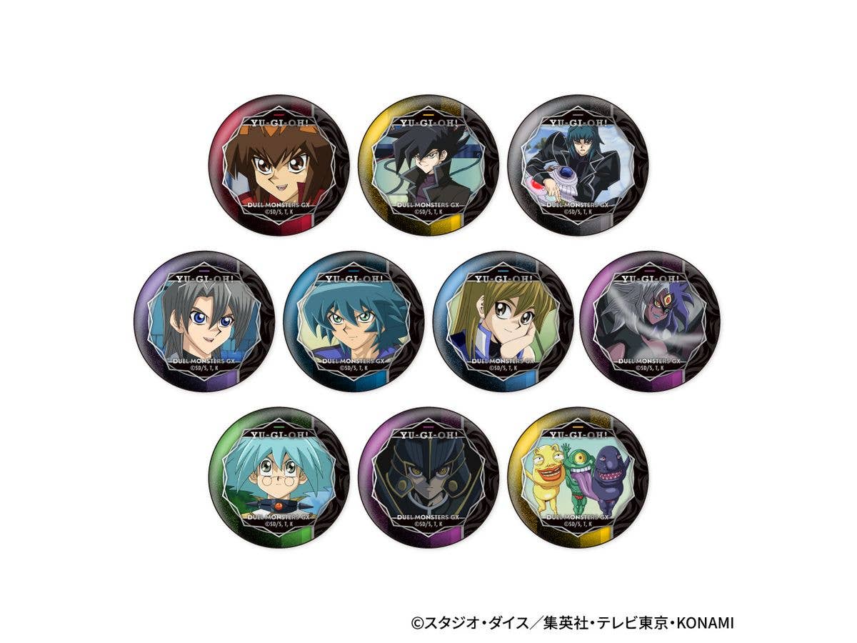 Yu-Gi-Oh! Duel Monsters Gx: Badge Collection 1Box (10 Pcs)