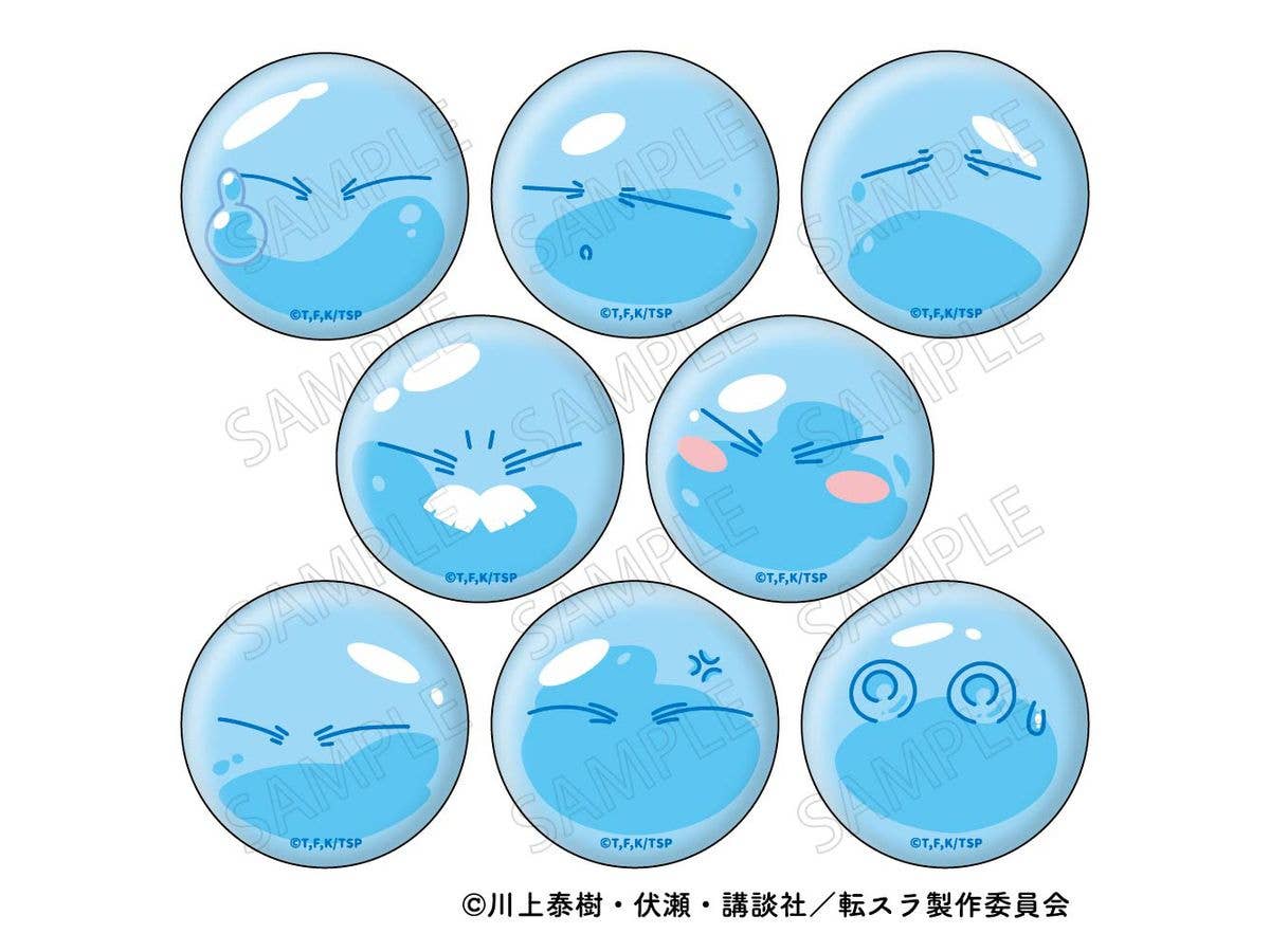 That Time I Got Reincarnated As A Slime: Rimuru Muni Chara Badge 1 Box 8Pcs