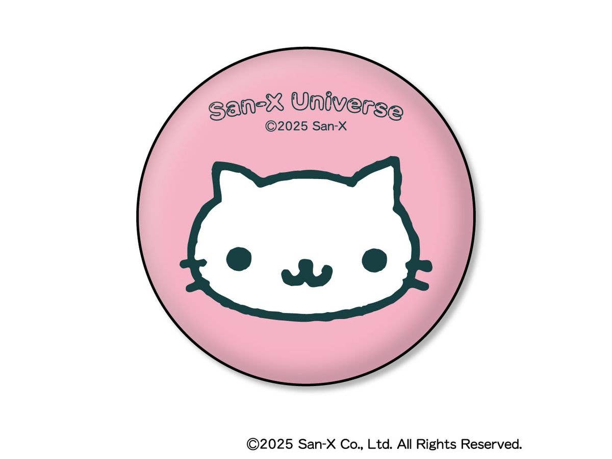 San-X Universe: Muni Chara Badge D: Nyan Nyan Nyanko