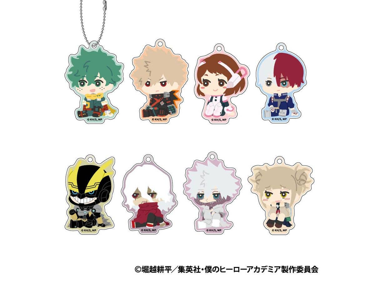 My Hero Academia: Fluffy Acrylic Keychain Vol.2 1Box 8Pcs