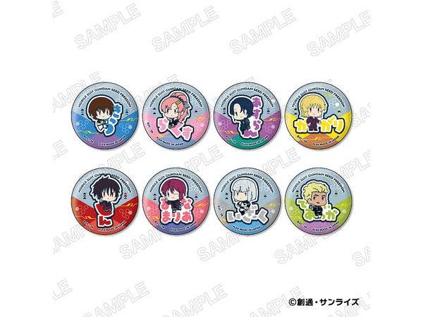 Mobile Suit Gundam SEED FREEDOM: Onamae Pitanko Can Badge Collection 1 Box 8pcs