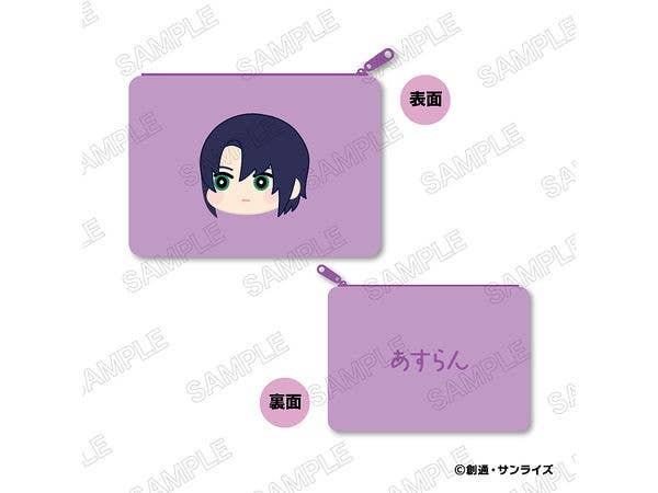 Mobile Suit Gundam SEED FREEDOM: Fluffy Flat Pouch B: Athrun Zala
