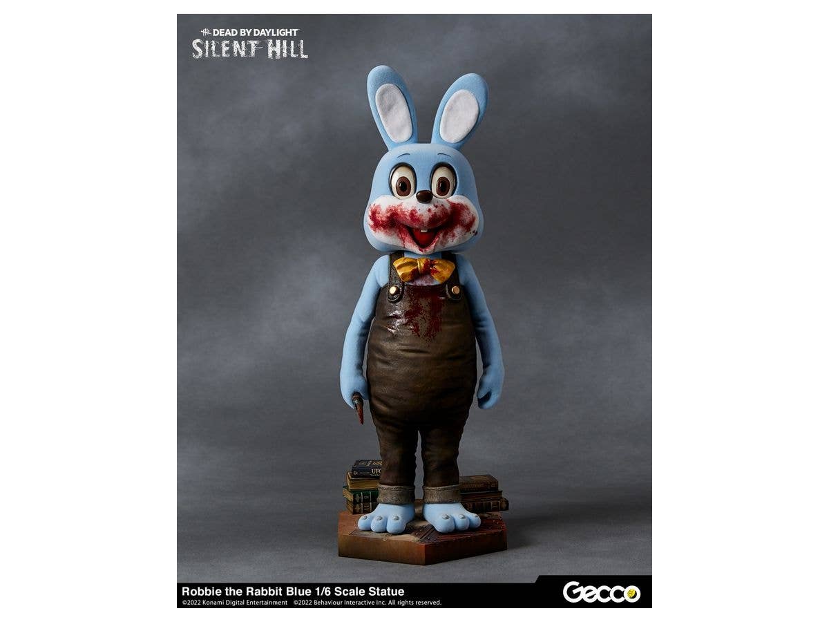 Silent Hill x Dead By Daylight / Robbie the Rabbit Blue Statue