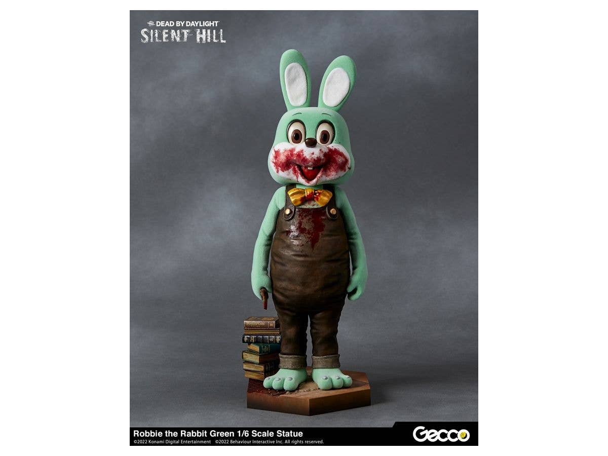 Silent Hill x Dead By Daylight / Robbie the Rabbit Green Statue