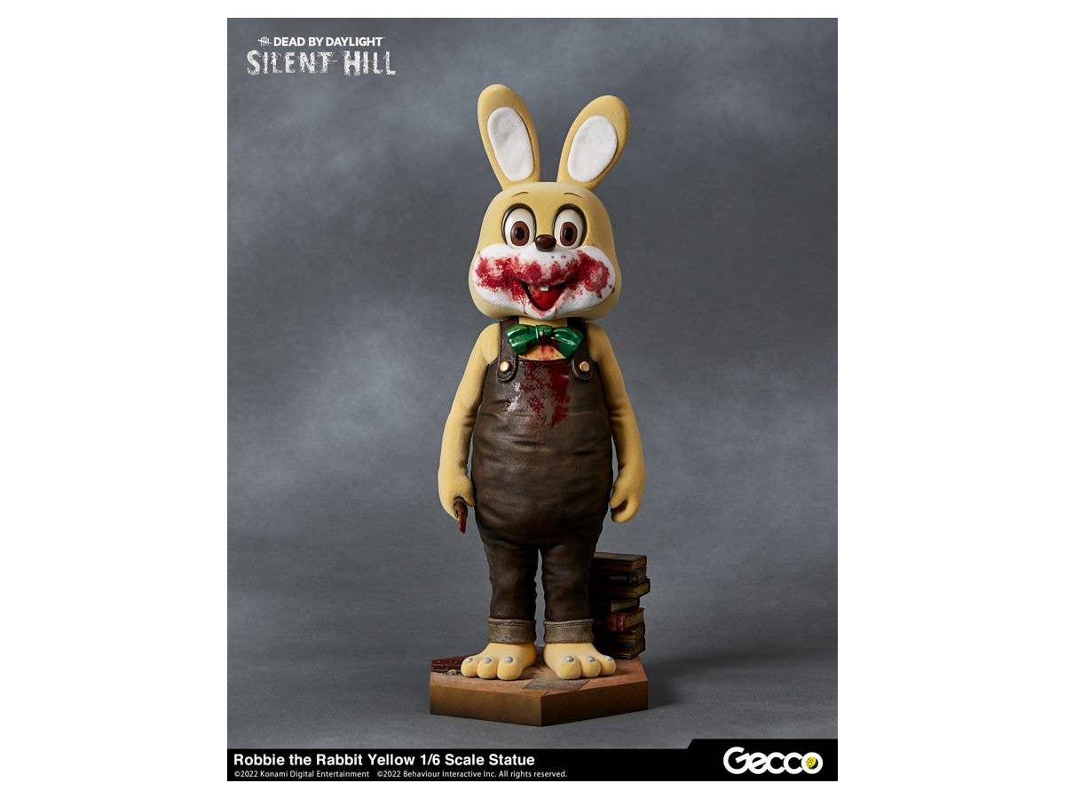 Silent Hill x Dead By Daylight / Robbie the Rabbit Yellow Statue