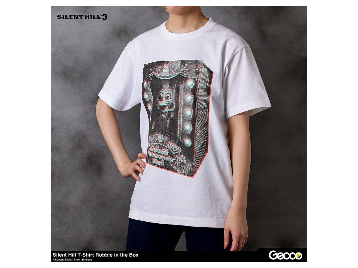 Gecco Life Maniacs / T-shirt Silent Hill: Robbie in the Box White L