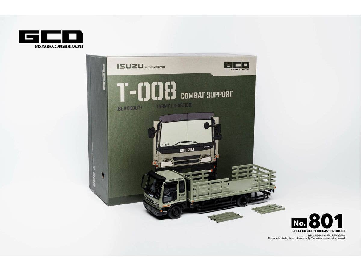 Isuzu Forward 2002 (Fence Truck) Frosted Green