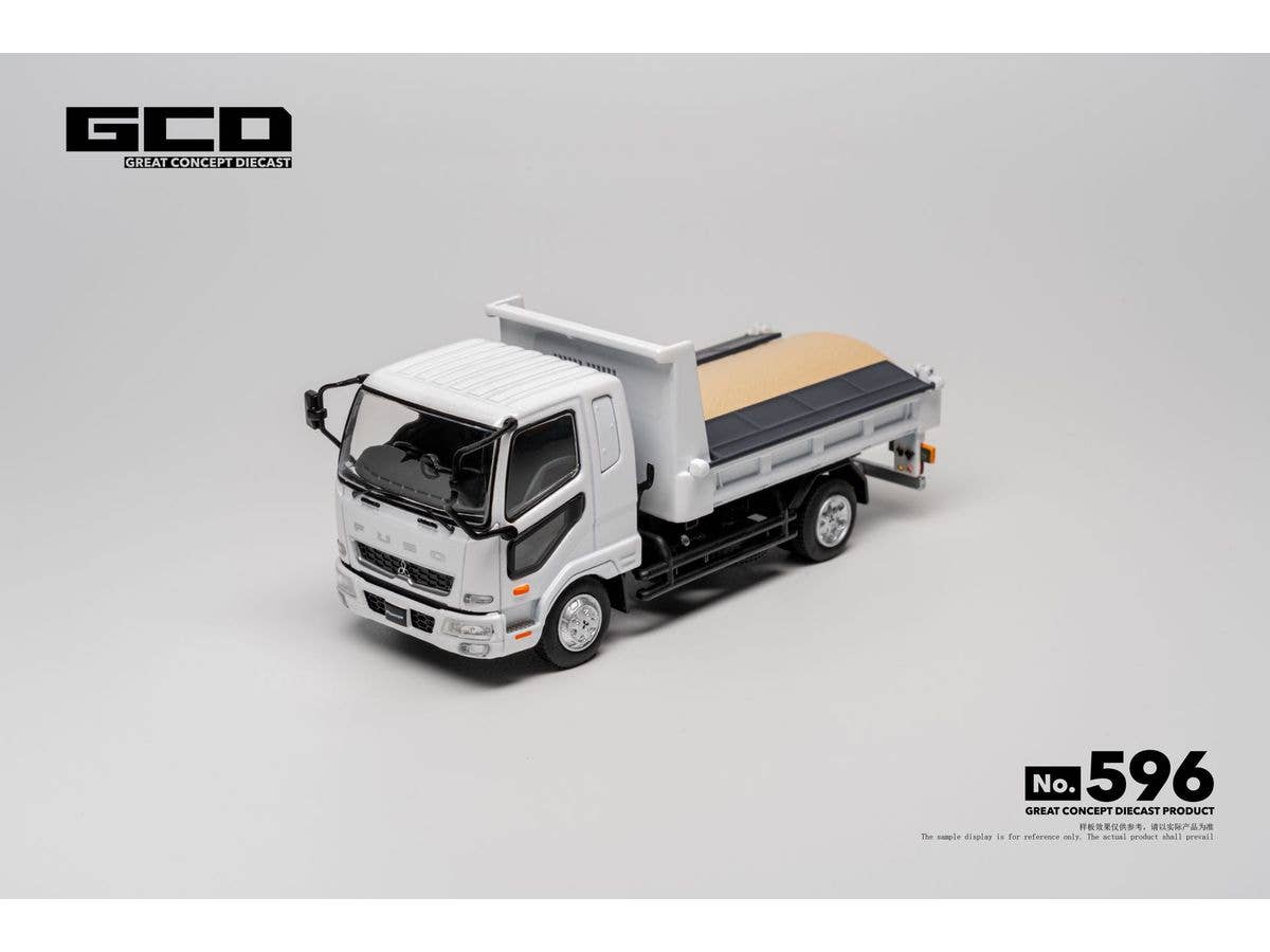 Mitsubishi FUSO Fighter Dump Truck, White
