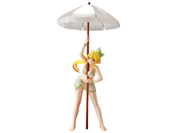 Sword Art Online II Leafa Sexy Bikini de Parasol Figure