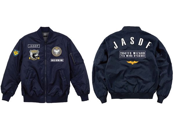 October Beast x Patlabor MA-1 Jacket Navy M