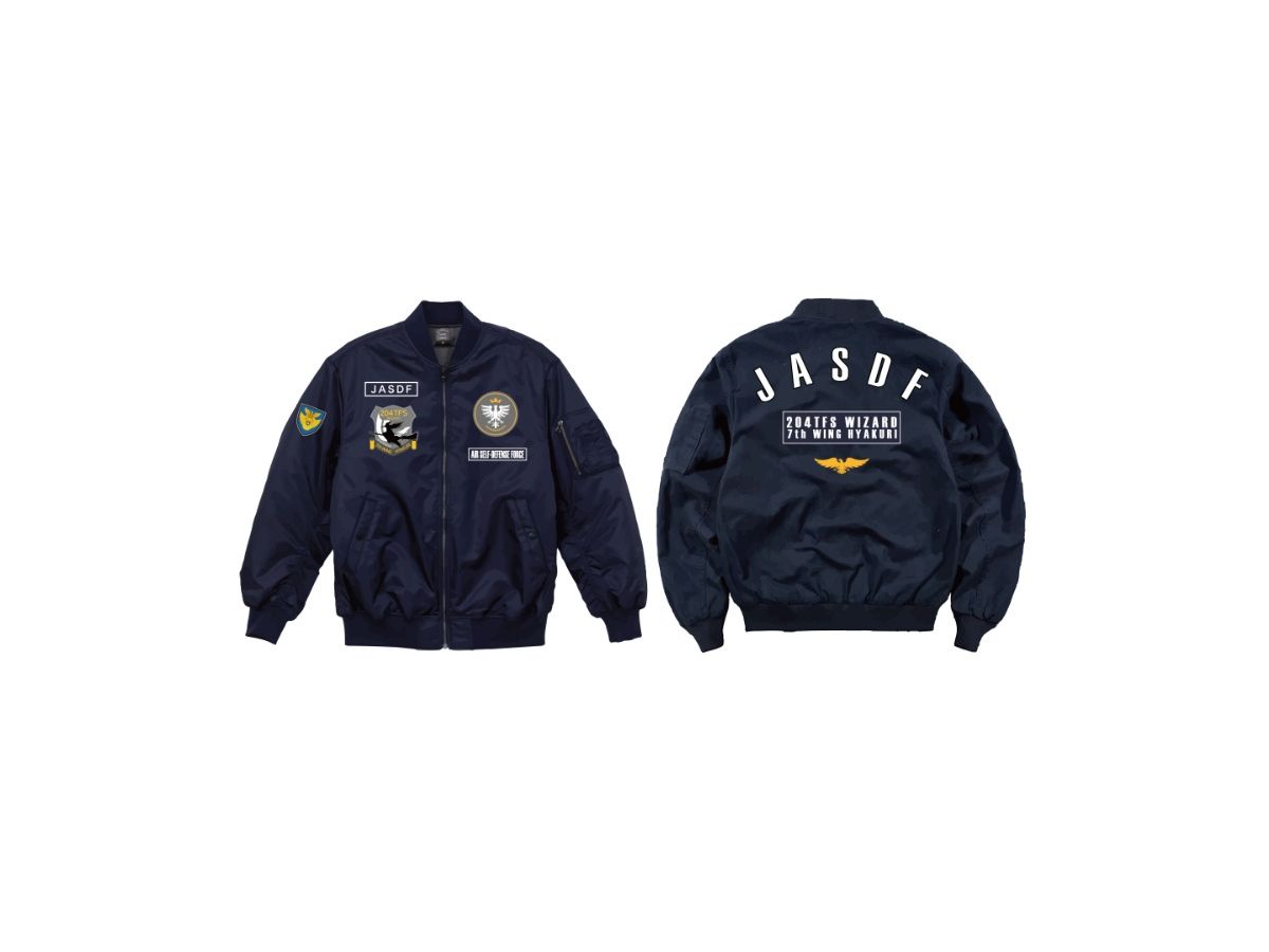 October Beast x Patlabor MA-1 Jacket Navy XL