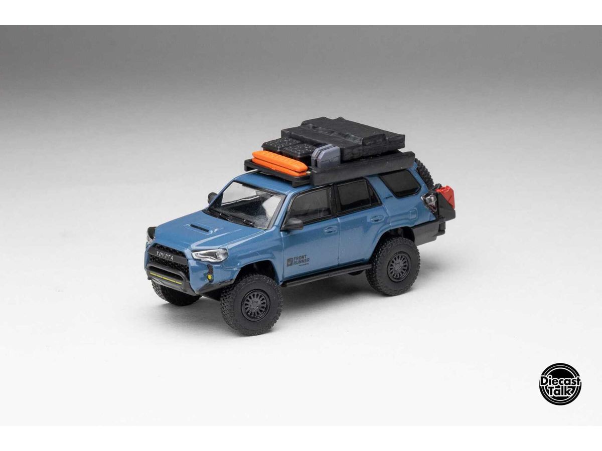 Toyota 4Runner TRD PRO Overland Cavalry Blue Front Runner x DiecastTalk Special Order Product