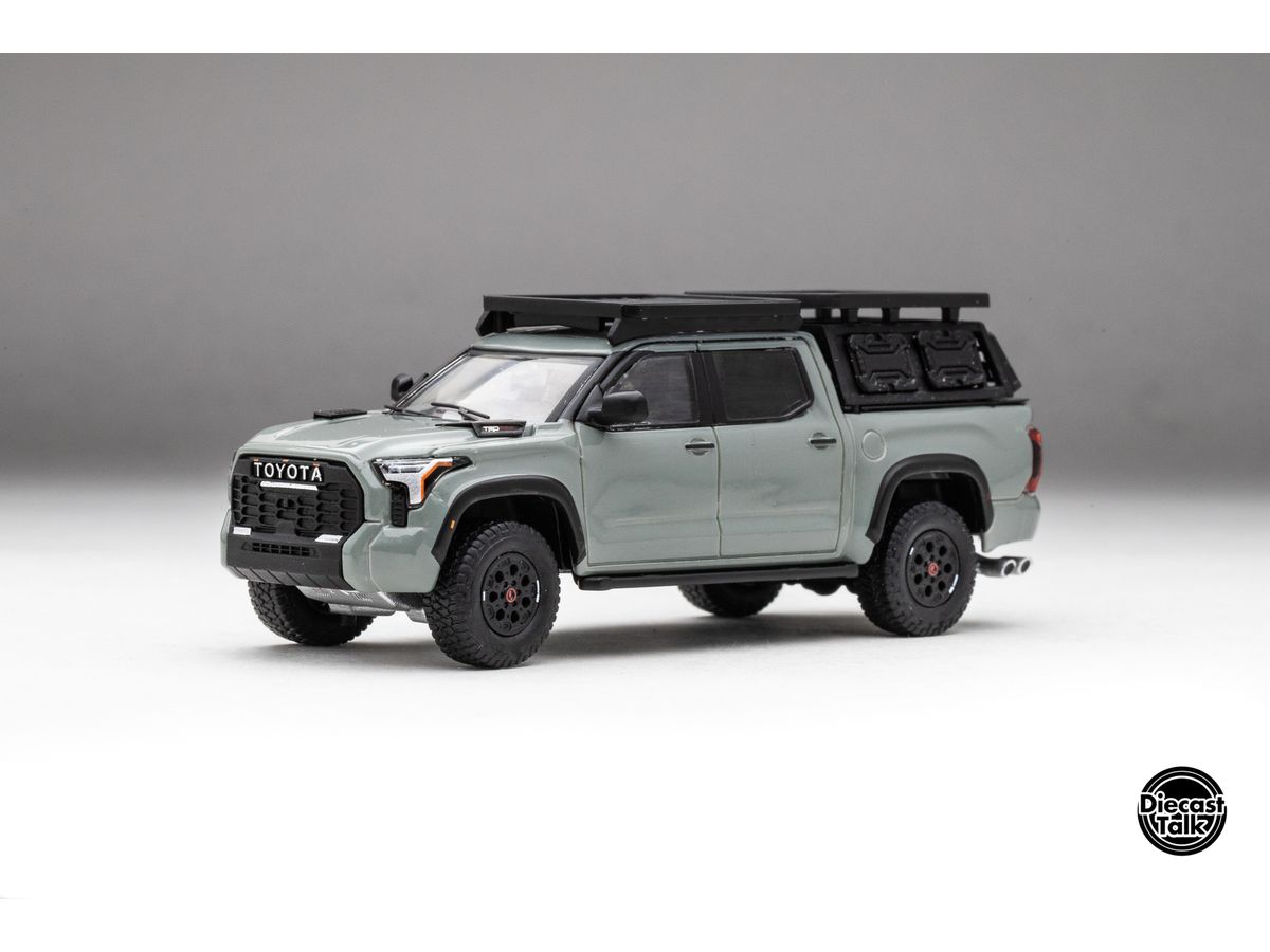 Toyota Tundra Trd Pro Lunar Rock Diecasttalk Custom Order Roof Rack & Accessories Included