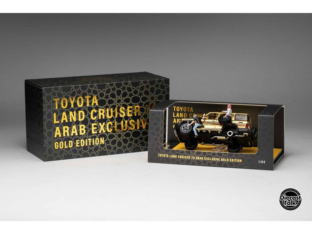 Toyota Land Cruiser 70 Arab Specification Gold Editiondiecasttalk Special Order