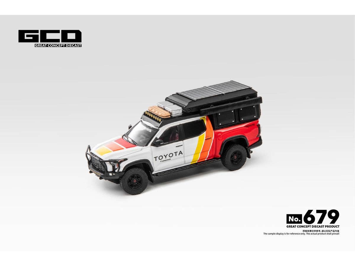 Toyota Tundra TRD PRO (Retrofit Version) / White with Accessories TRD Decoration
