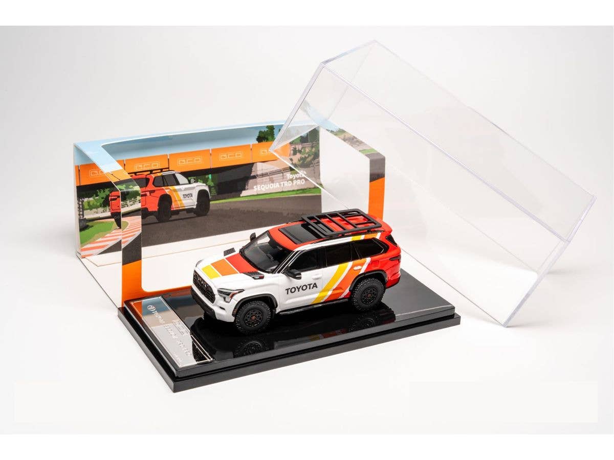 Toyota Sequoia TRD PRO White/TRD Decoration