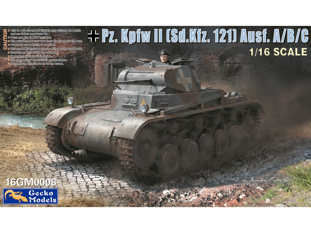 Pz.kpfw II (Sd.Kfz. 121) Ausf. A-B-C